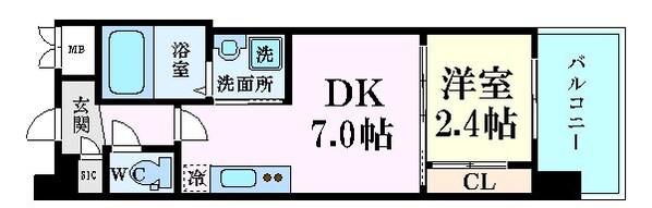 セレニテ西中島アリア弐番館の物件間取画像